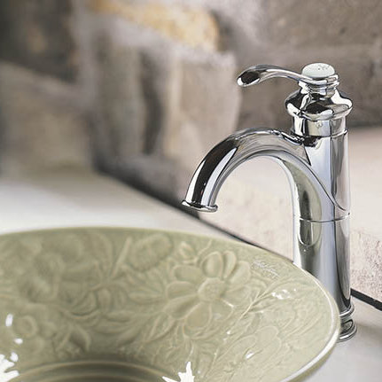 Fairfax Single hole Bathroom Faucet with Drain Assembly by Kohler