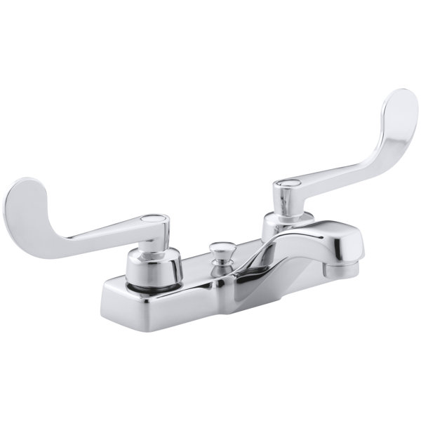 Triton Centerset Bathroom Faucet with Drain Assembly by Kohler