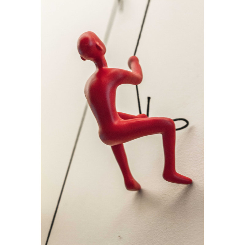 Latitude Run Resin Climbing Man Wall Décor | Wayfair