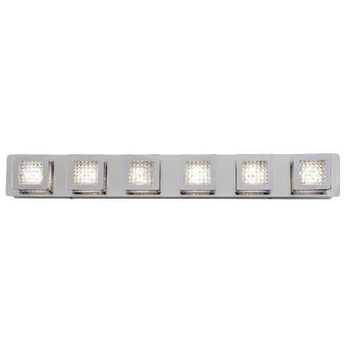 Orren Ellis Sabrina 6 Light Led Bath Bar Wayfair