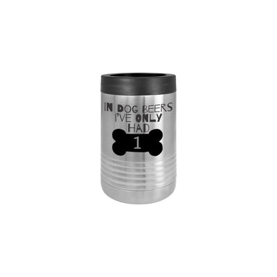Stainless Steel Can Cooler Trinx Color Silver