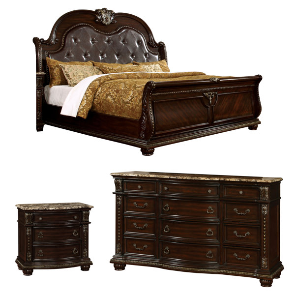 Great price Evangeline Sleigh Configurable Bedroom Set By Astoria Grand Discount