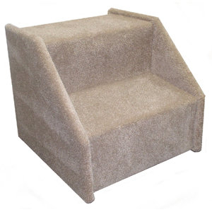 Bear's Stairsu2122 Mickeys Carpeted 2 Step Pet Stair