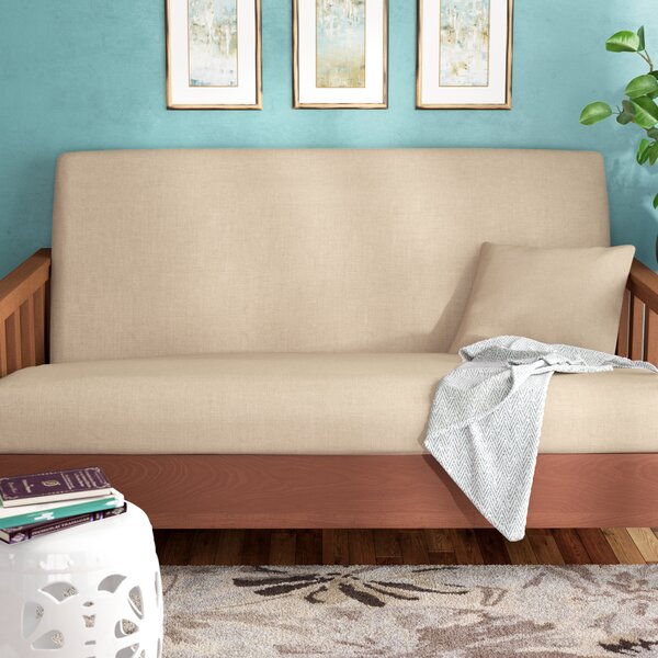 Box Cushion Futon Slipcover By Andover Mills