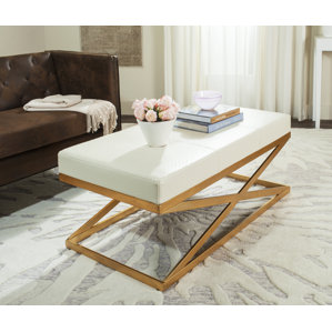 Milena Leather Bench by Willa Arlo Interiors