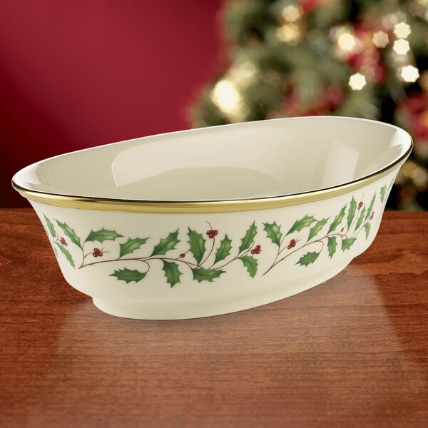 Holiday Open Vegetable Bowl by Lenox
