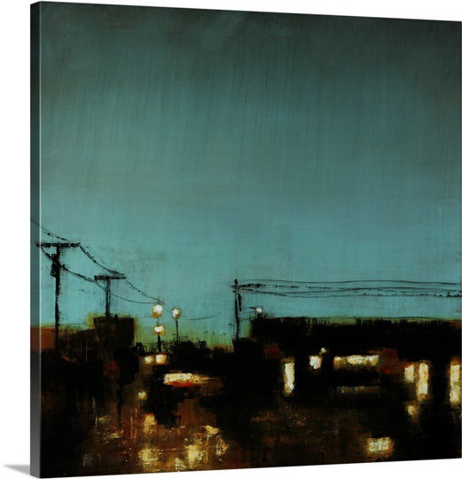 Great Big Canvas Rainy Day Works Kari Taylor Painting Print