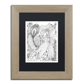 Click Wall Art Harmonious Blackberry Crisis Print On Wood Wayfair