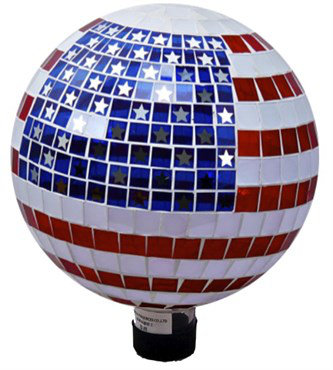 Stars and Stripes Gazing Globe by VCS