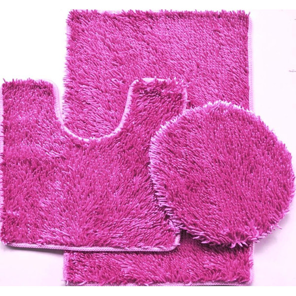 Shauna piece Bath Rug Set