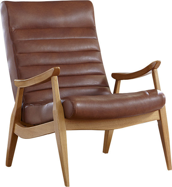 Hans Leather Armchair & Reviews AllModern