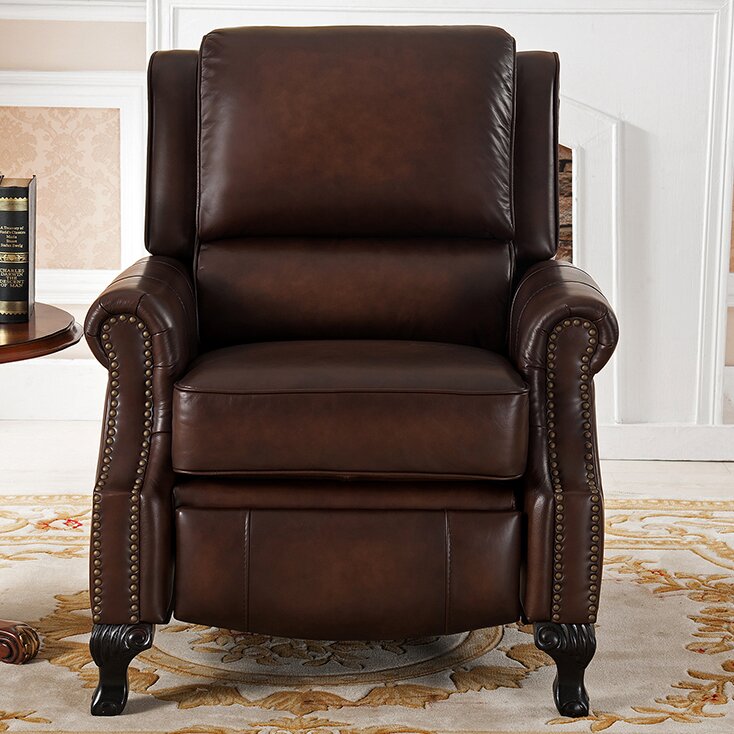 Amax Princeton Leather Manual Recliner & Reviews | Wayfair