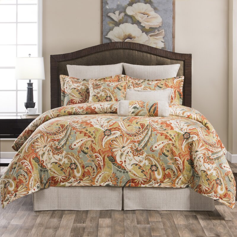 Alcott Hill Bergen 100 Cotton 4 Piece Comforter Set Reviews