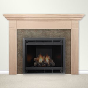 Fireplace Mantel Surround with Shelf