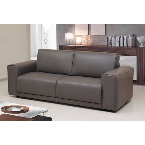 1 Rowley Genuine Leather Sofa Bed Sleeper By Orren Ellis