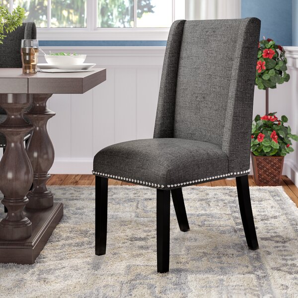 Galewood Wood Leg Upholstered Dining Chair By Andover Mills