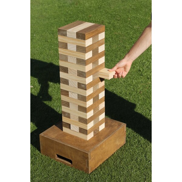 Giant Tumble Tower G Over 3ft Tall During Play Including Cloth Drawstring Bag