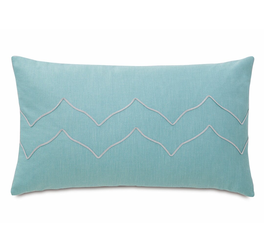 Online Designer Combined Living/Dining Eloise Geometric Lumbar Pillow