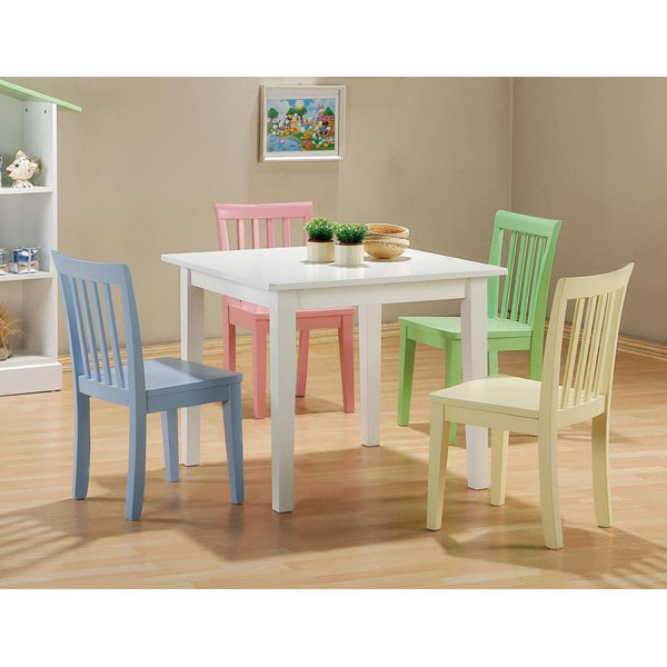 Brose 5 Piece Dining Set By Harriet Bee #2