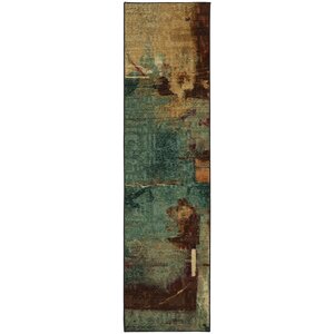 Vermont Aqua Fusion Area Rug