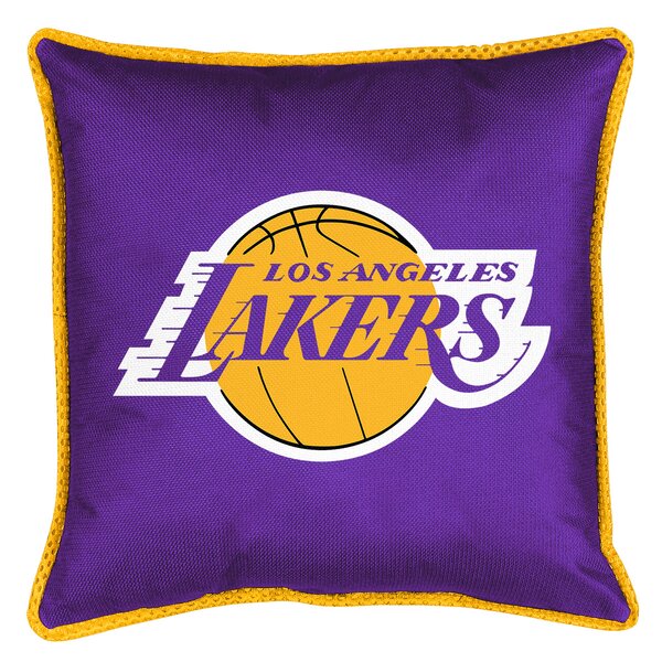 NBA Sidelines Throw Pillow by Sports Coverage Inc.