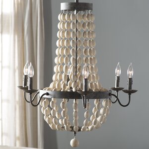 Addington 6-Light Candle-Style Chandelier