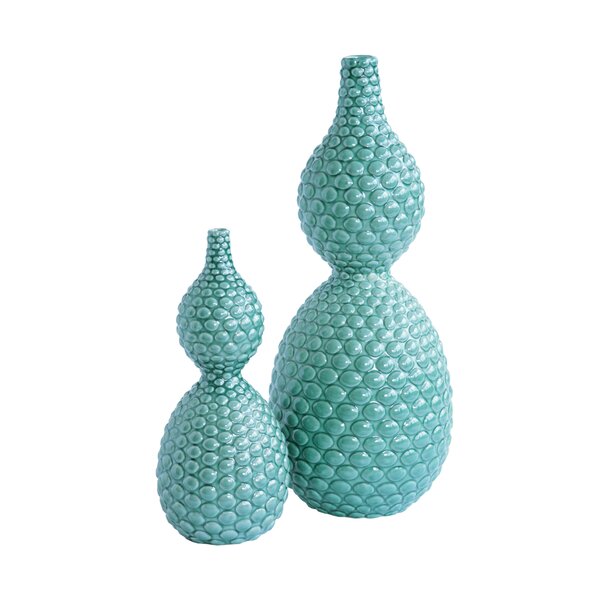 Pebble Double Bulb Vase by DwellStudio