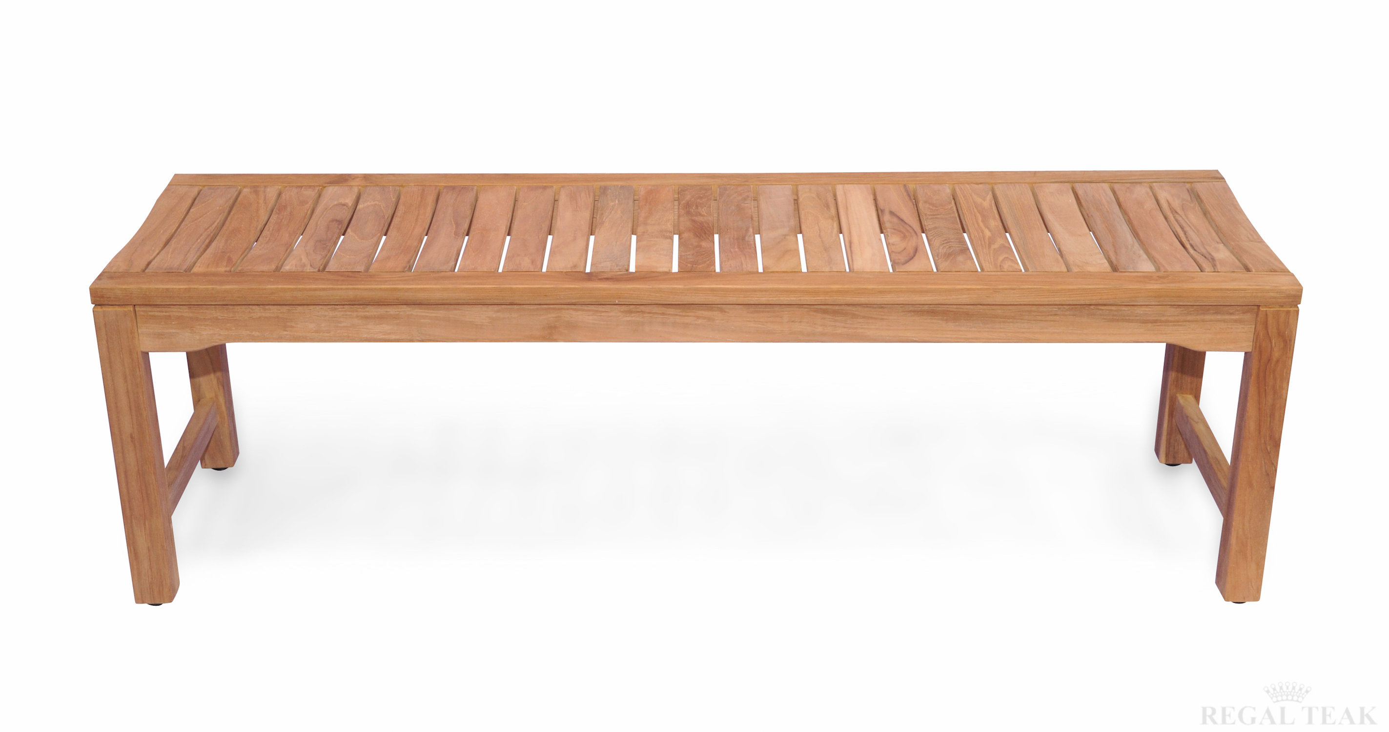 Regal Teak Teak Rosemont Backless Garden Bench Reviews Wayfair