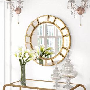gold antique mirror