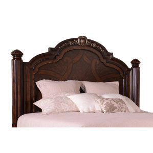 Evelyn Wingback Headboard by Astoria Grand