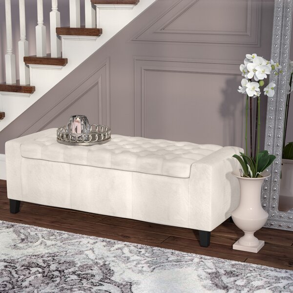 Ilchester Upholstered Storage Bench by House of Hampton