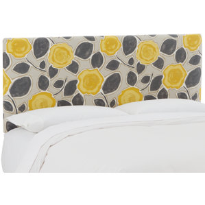 Maceo Robert Upholstered Panel Headboard by Viv + Rae