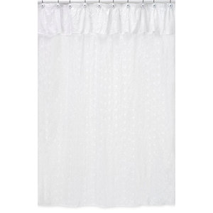 Eyelet Cotton Shower Curtain