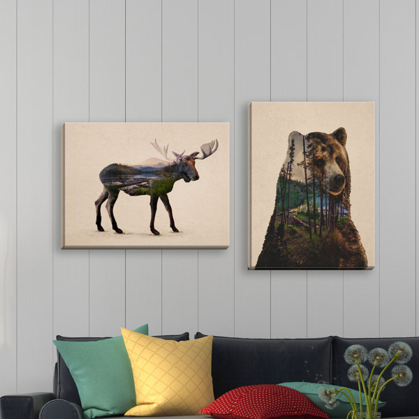 Moose And Bear Decor Wayfair