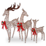Outdoor Reindeer Decorations Up To 55 Off Through 12 26 Wayfair