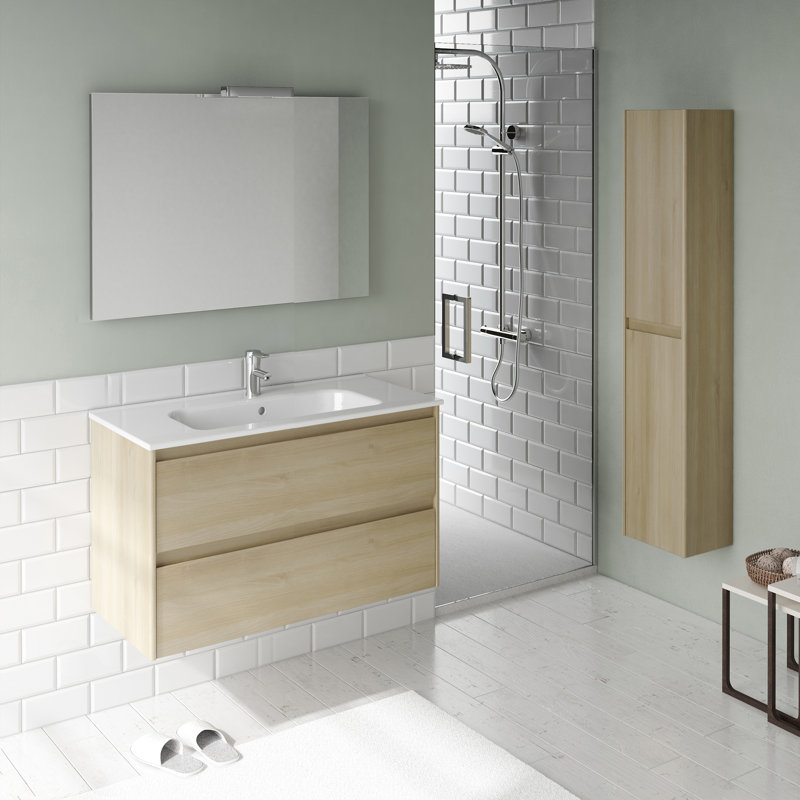 Ws Bath Collections Ambra 32 Single Bathroom Vanity Set With Mirror Wayfair