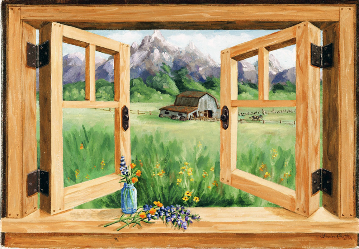 Faux Window Scene Wall Art Wayfair Willis Mounting Faux Window Scene Wall Plaque