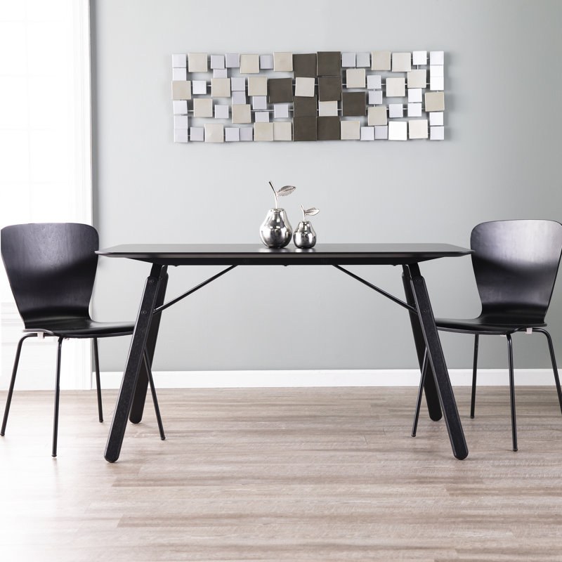 Brayden Studio Stijn Midcentury Modern Dining Table Wayfair Stijn Midcentury Modern Dining Table