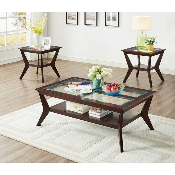 Roessler 3 Piece Coffee Table Set By Canora Grey