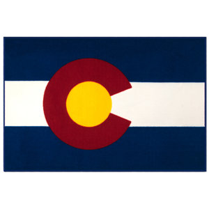 Oliver Kids State of Mind Blue Area Rug