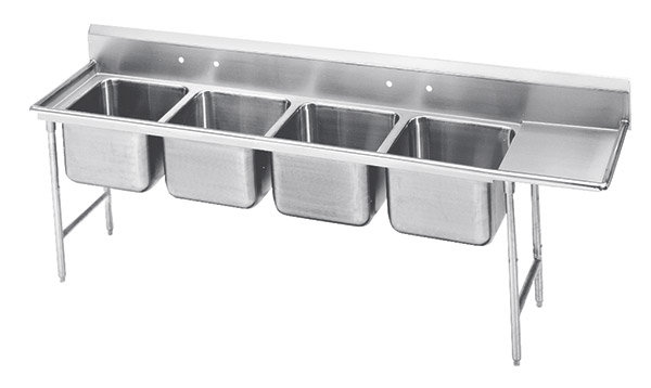 93-24-80-24R 930 Series Free Standing Service Sink