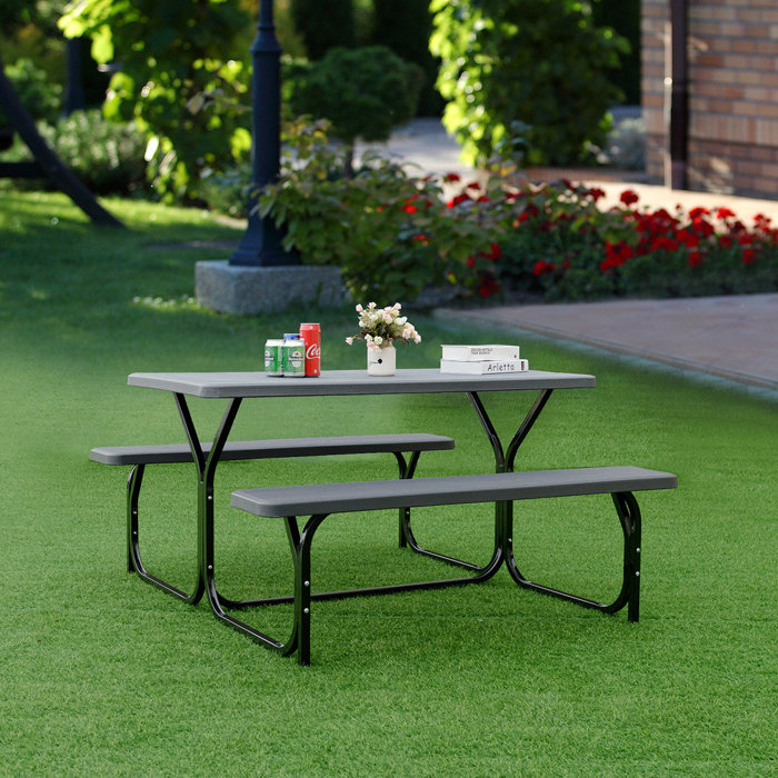 Winston Porter Vancouver Picnic Table Reviews Wayfair Ca