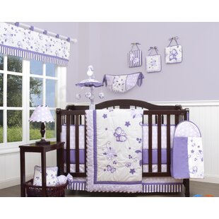 light purple crib bedding