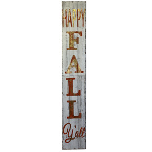 Fall Family Friends Football Wall Decor Sign approx 2 Feet long
