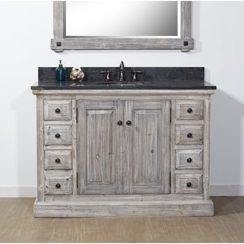 Laurel Foundry Modern Farmhouse Carlton 49" Rustic Single ...