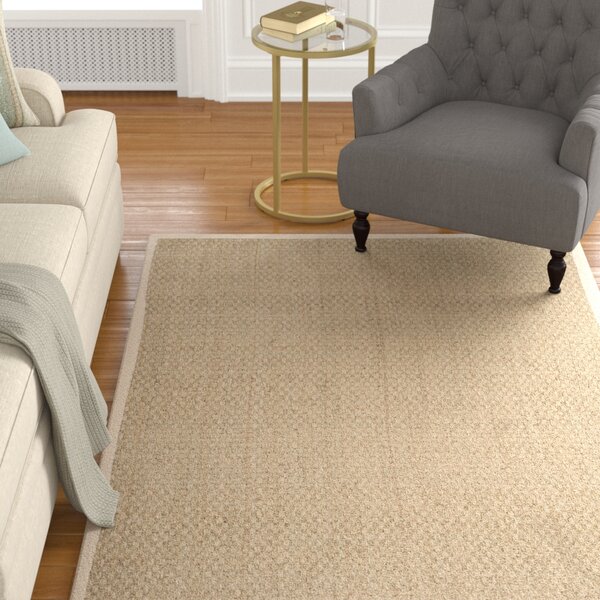 Catherine Natural/Ivory Area Rug by Alcott Hill