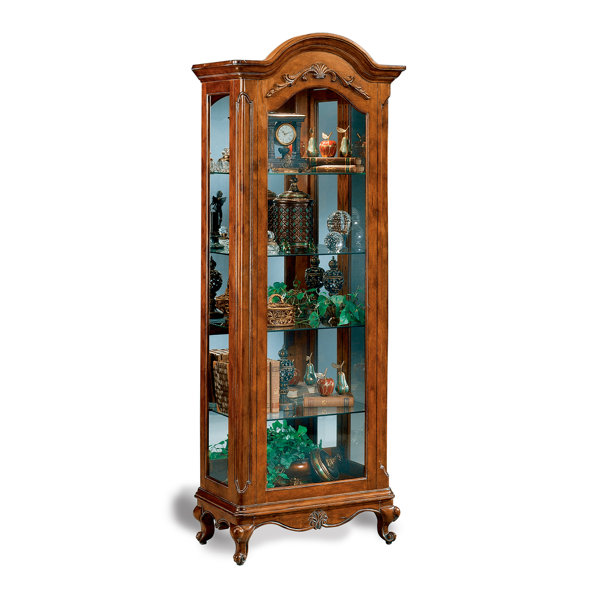 Charlemagne Lighted Curio Cabinet By Philip Reinisch Co. Cool