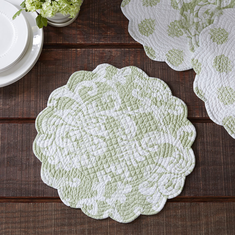 Harpole Round Quilted Placemats & Reviews Joss & Main