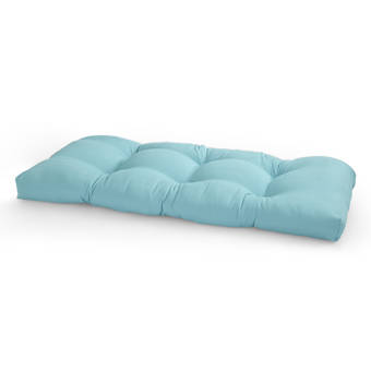 Longshore Tides Texture Outdoor Bench Cushion Reviews Wayfair Ca