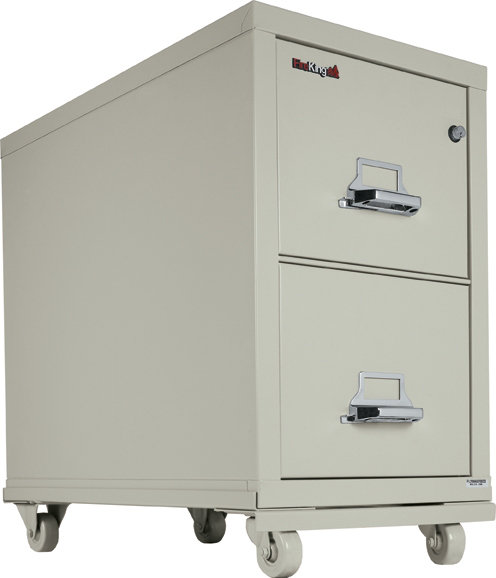 Vertical Filing Cabinet Caster Base by FireKing